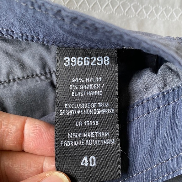 The BC Clothing Co. Men's‎ Expedition Gray/Blue Cargo Shorts Size 40 Performance - Picture 8 of 14